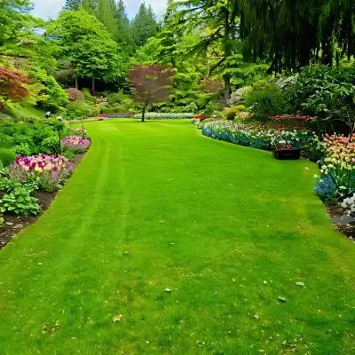 Amazing garden and lawn maintained by the FORUDUNEDIN team in Outram, Dunedin.