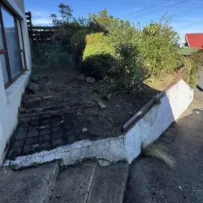 After: Exterior garden maintenance and tidy, North Dunedin.