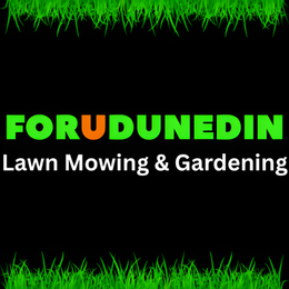 FORUDUNEDIN Lawn Mowing & Gardening Logo - Gardeners Dunedin Services Section.