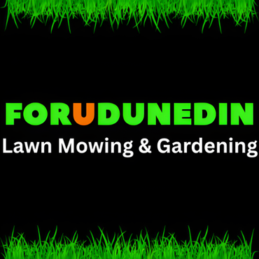 FORUDUNEDIN Lawn Mowing & Gardening Logo - Local Gardening Company Near Me Section.