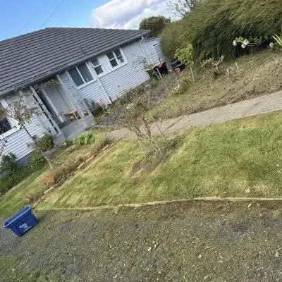 After: Weed eating and lawn mowing service for a beautifully finished lawn in St Clair.