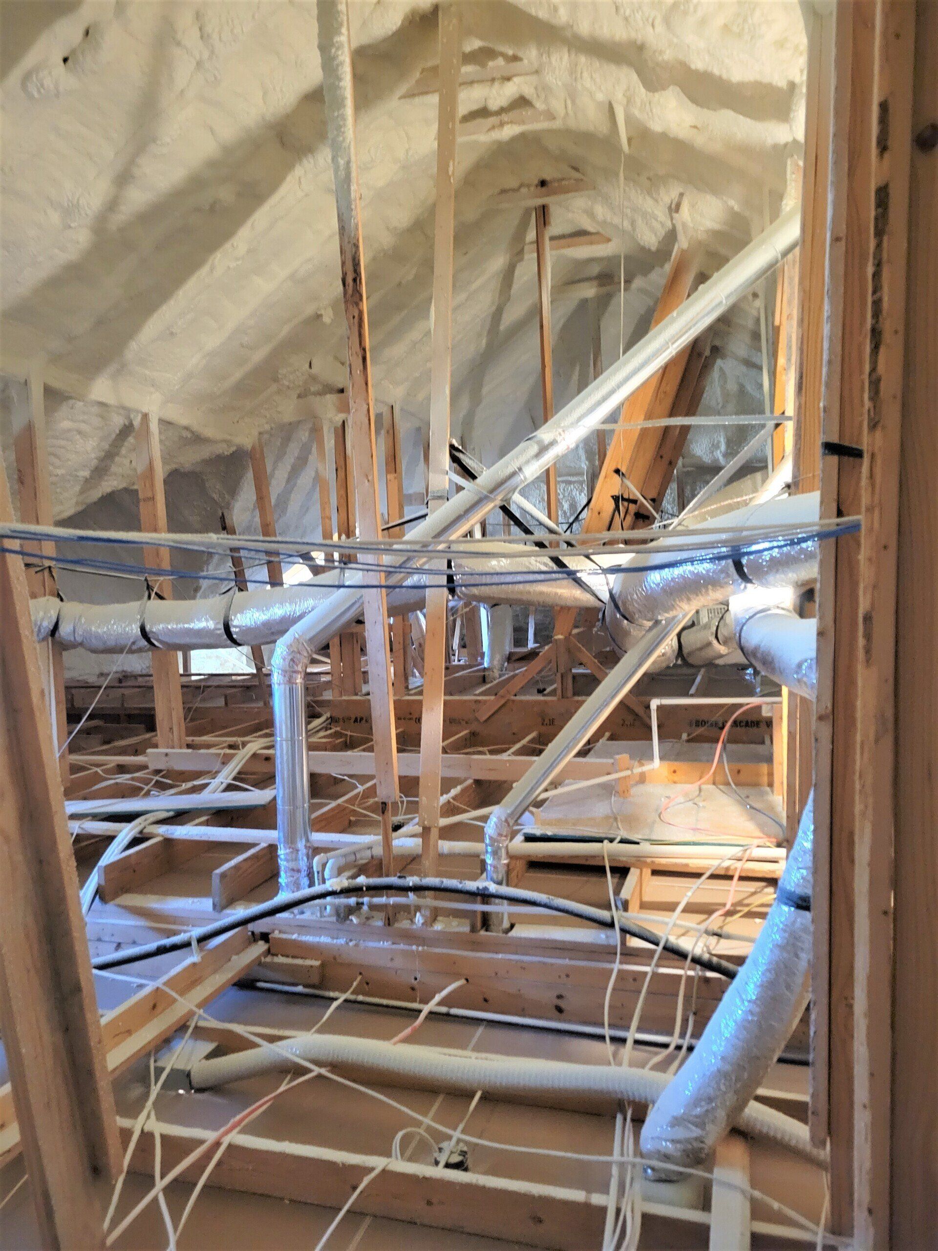 Inside the Attic — Fort Worth, TX — Hearthstone Professional Inspections