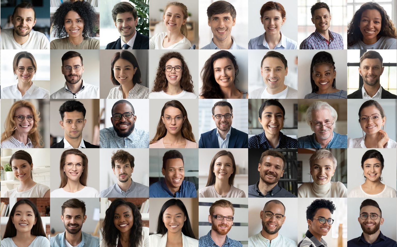 Lots of smiling faces