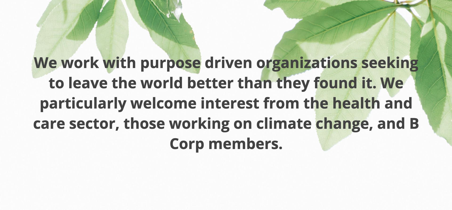 Quote over leaves