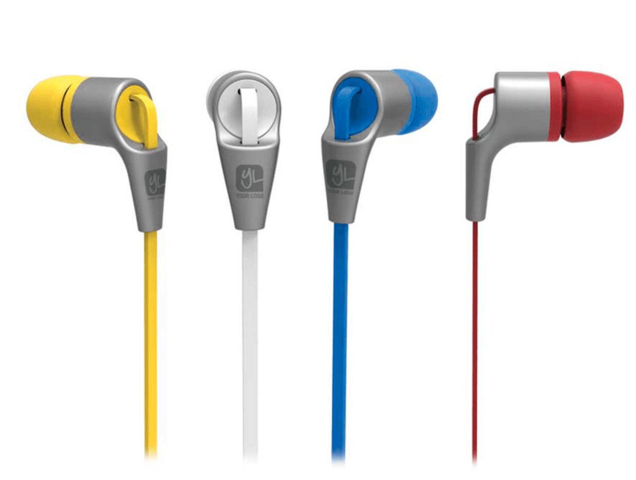 promotional earbuds