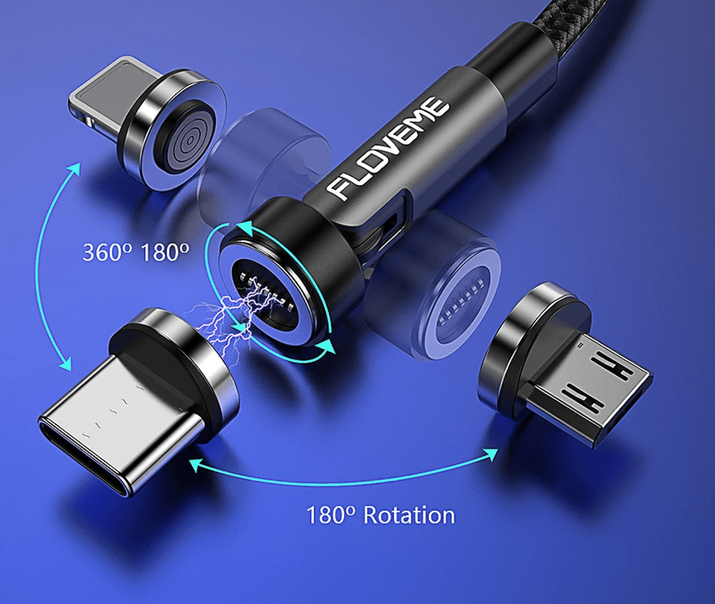 magnetic cable for charging