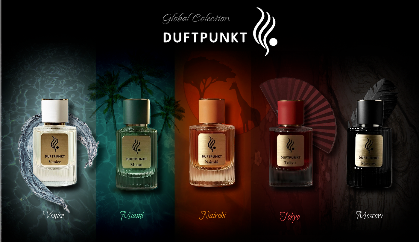 Duftpunkt Parfümautomat von links