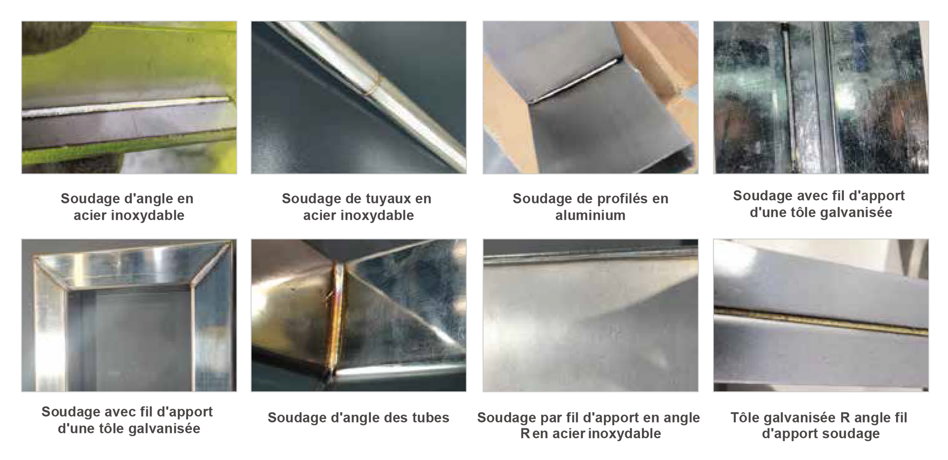 cas d'applications soudage laser manuel