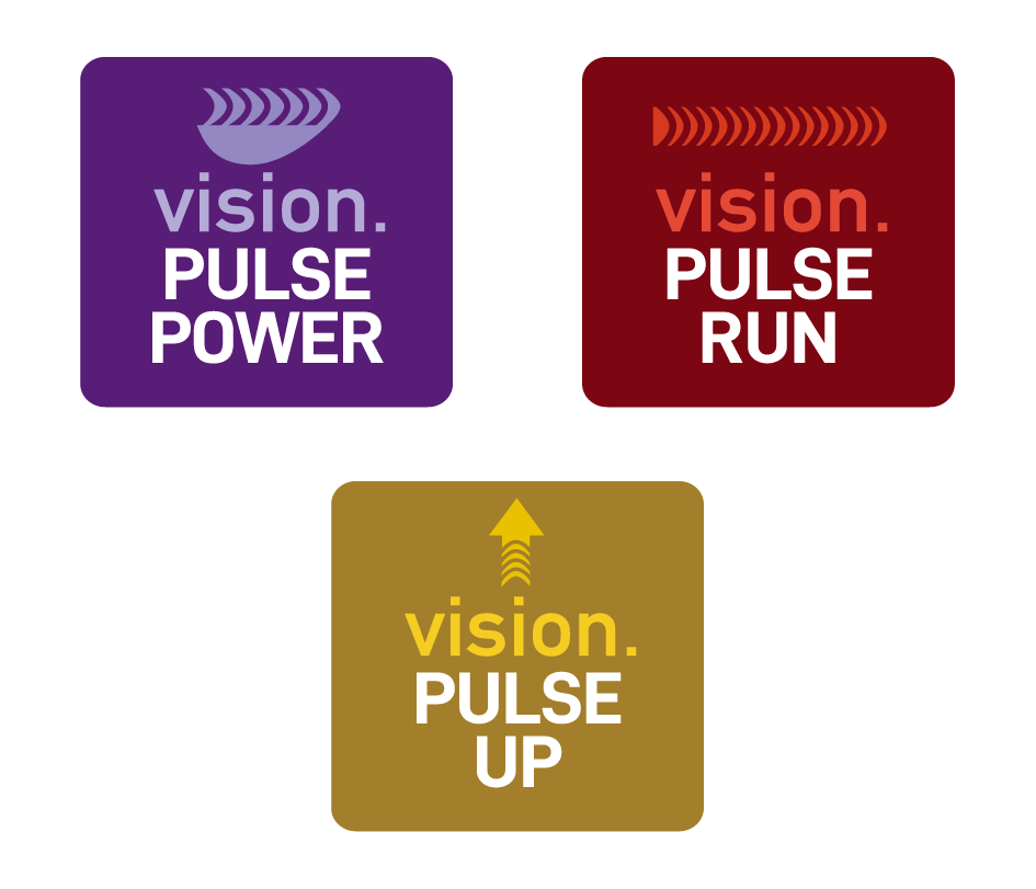 Vision pulse Power Pulse Run Pulse up