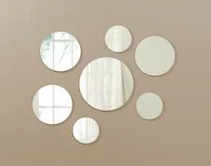 Round Mirrors on Wall — Austin, TX — Alamo Glass, Inc.