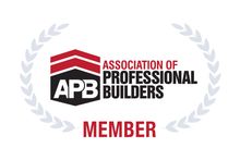 The association of professional builders logo is a member of the association of professional builders.