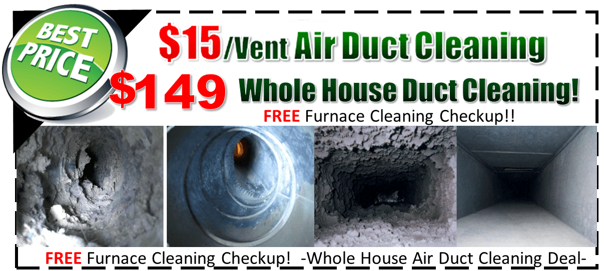 air duct cleaning, free furnace cleaning