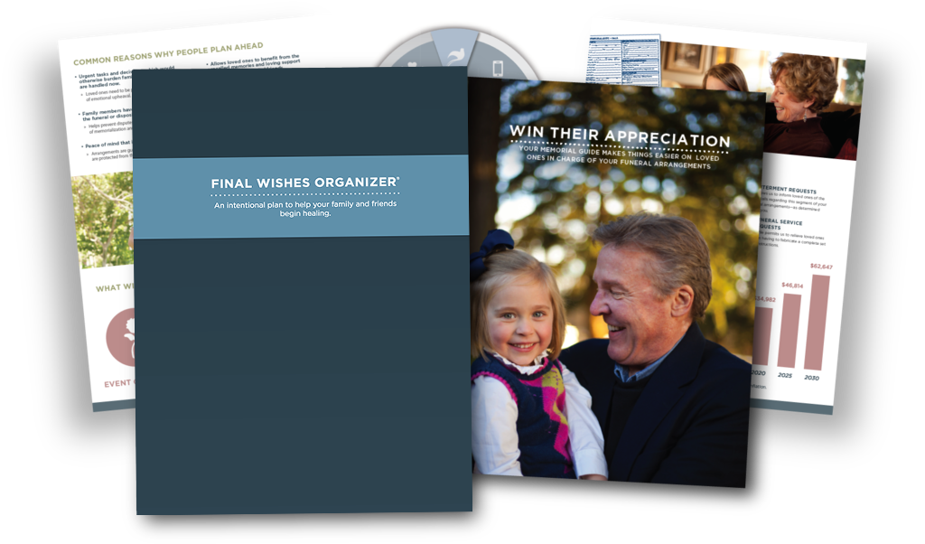 Image of a final wishes organizer book