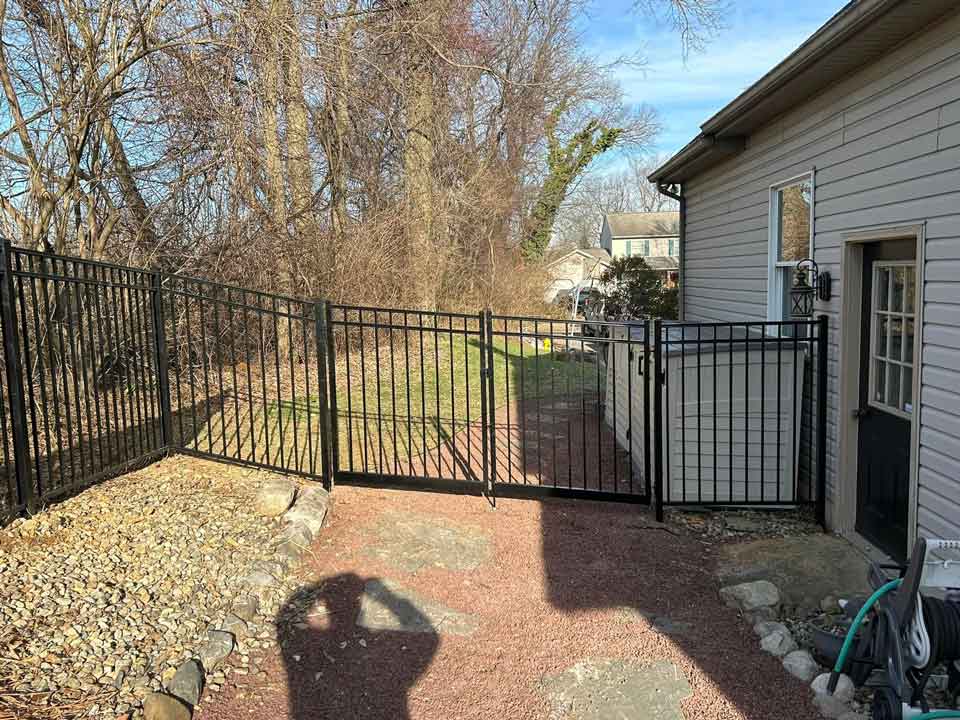 Residential Metal Fence – Northampton, PA – Ace Fence And Railing