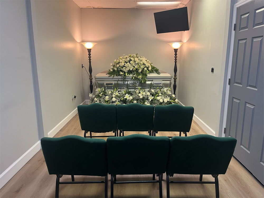 Peaks & Waters Memorial Funeral and Cremation Care Visitation Area