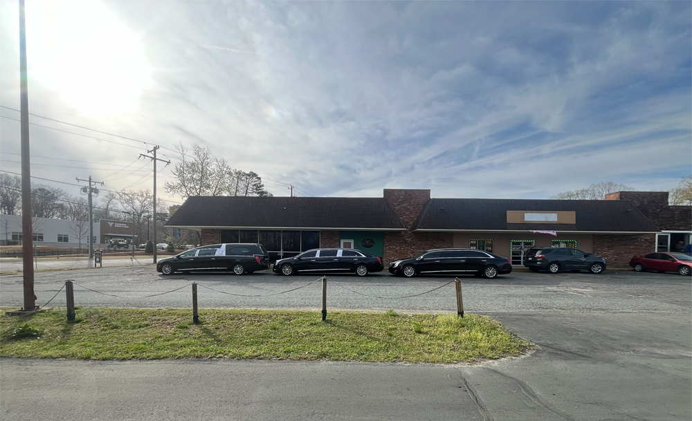 Peaks & Waters Memorial Funeral and Cremation Care Fleet of Funeral Cars