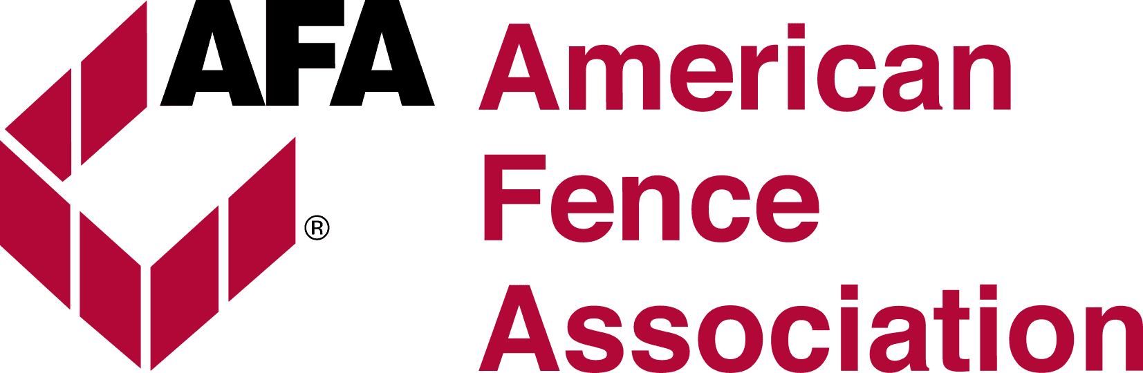 The logo for the afa american fence association