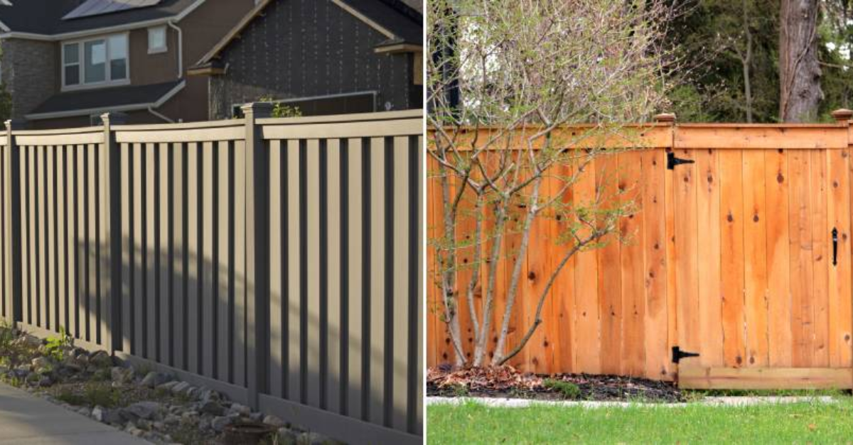 vinyl vs wood fence Birmingham