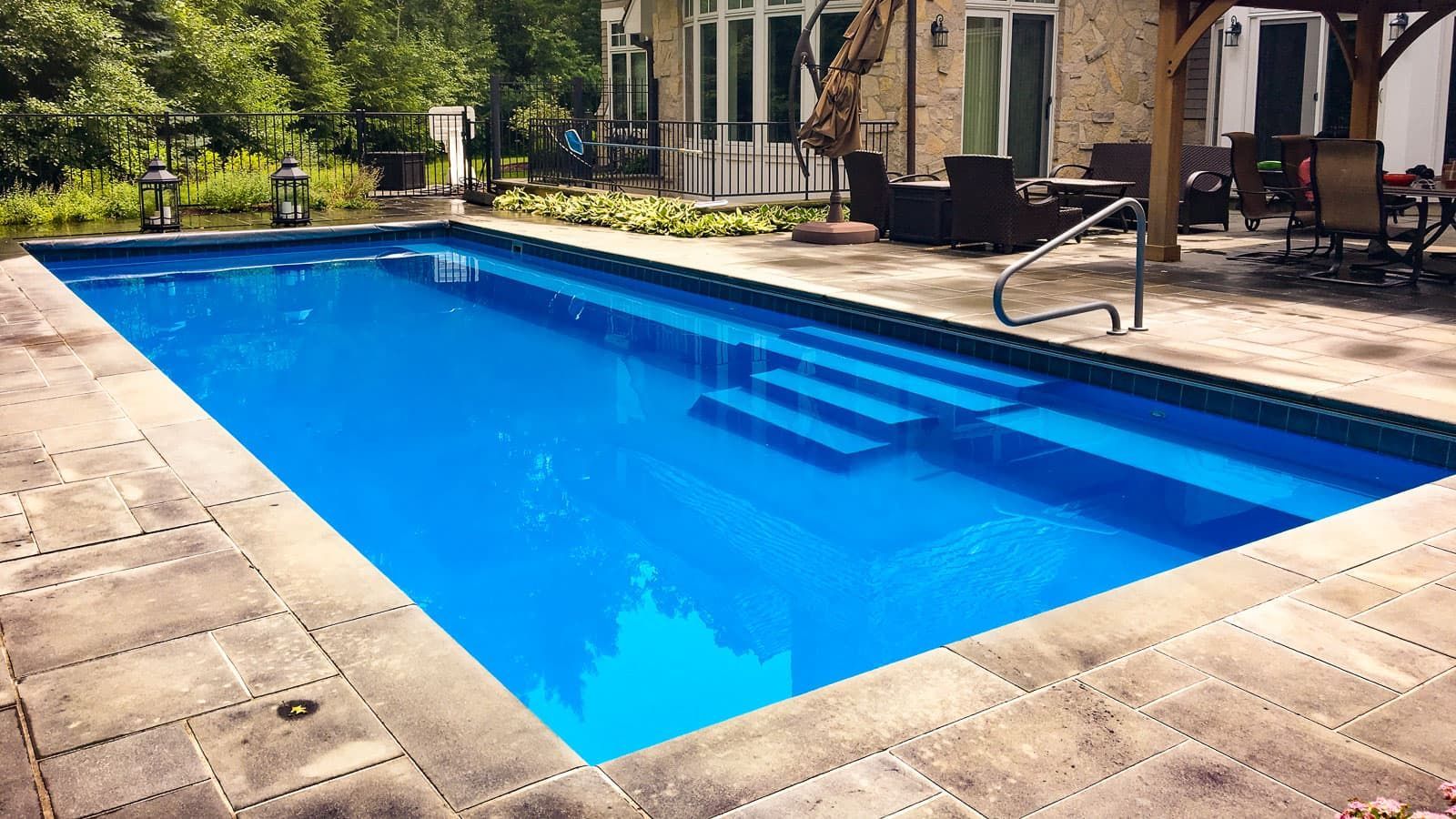 The Marvelous Pool Range in a luxury back deck setting