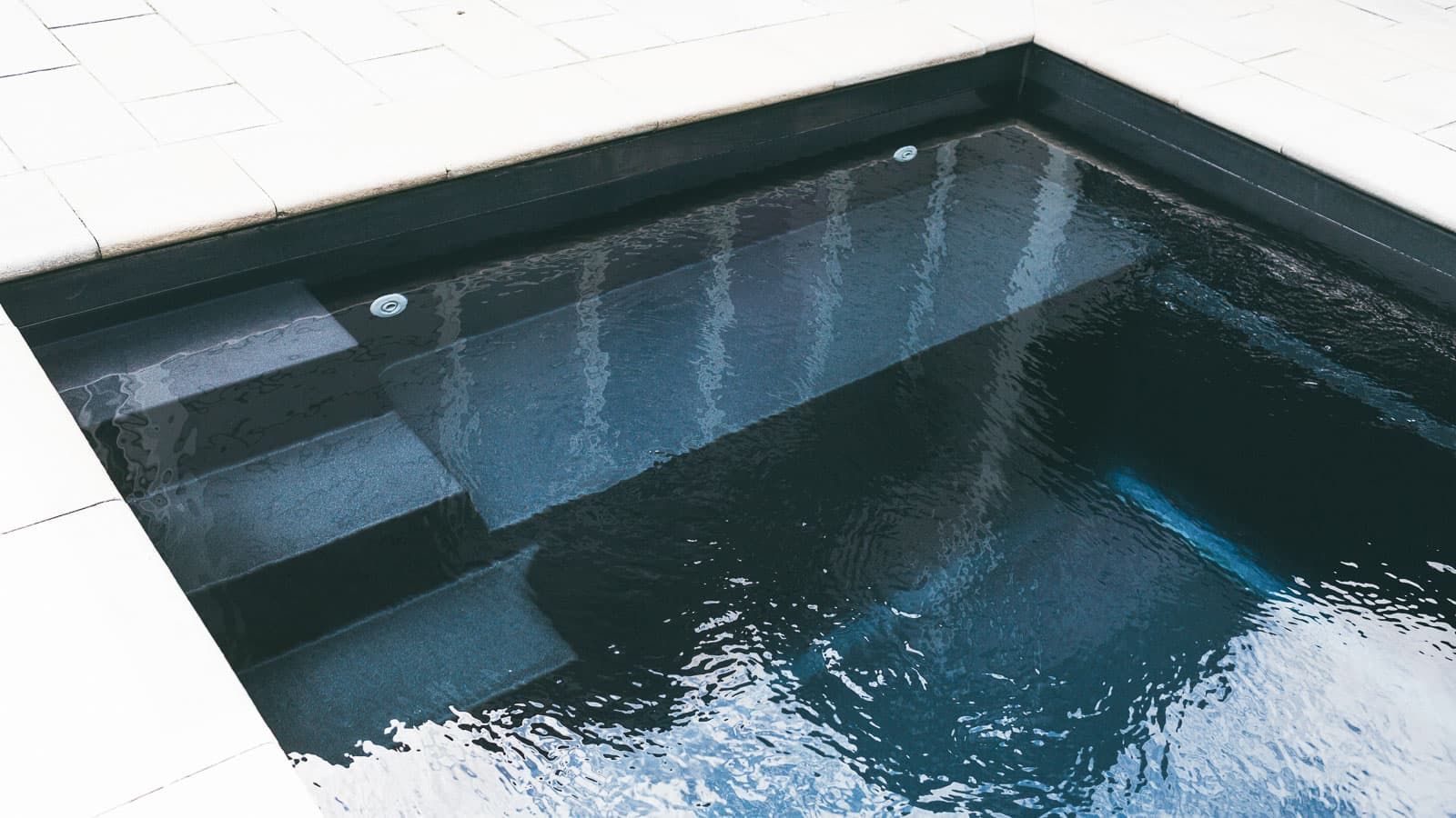The Vision Pool Range in Volcanic Black 