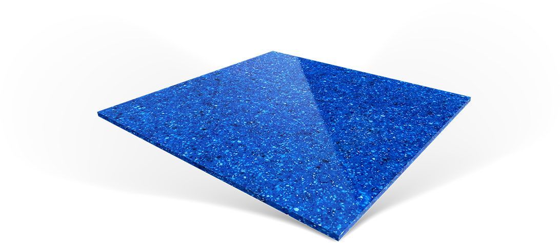 Ocean Blue Pool Color Sample Tile
