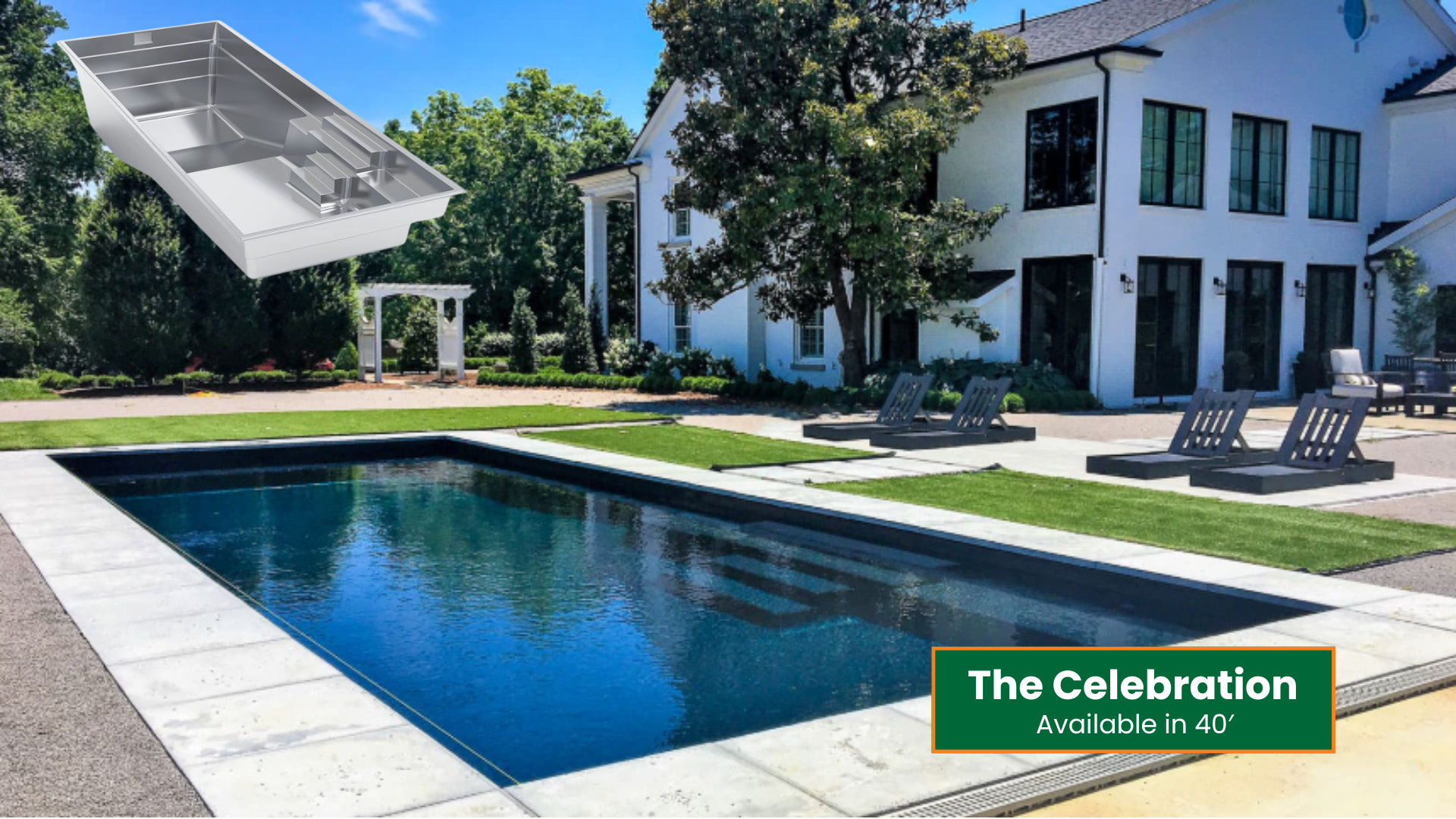 The Celebration Pool Range Layout