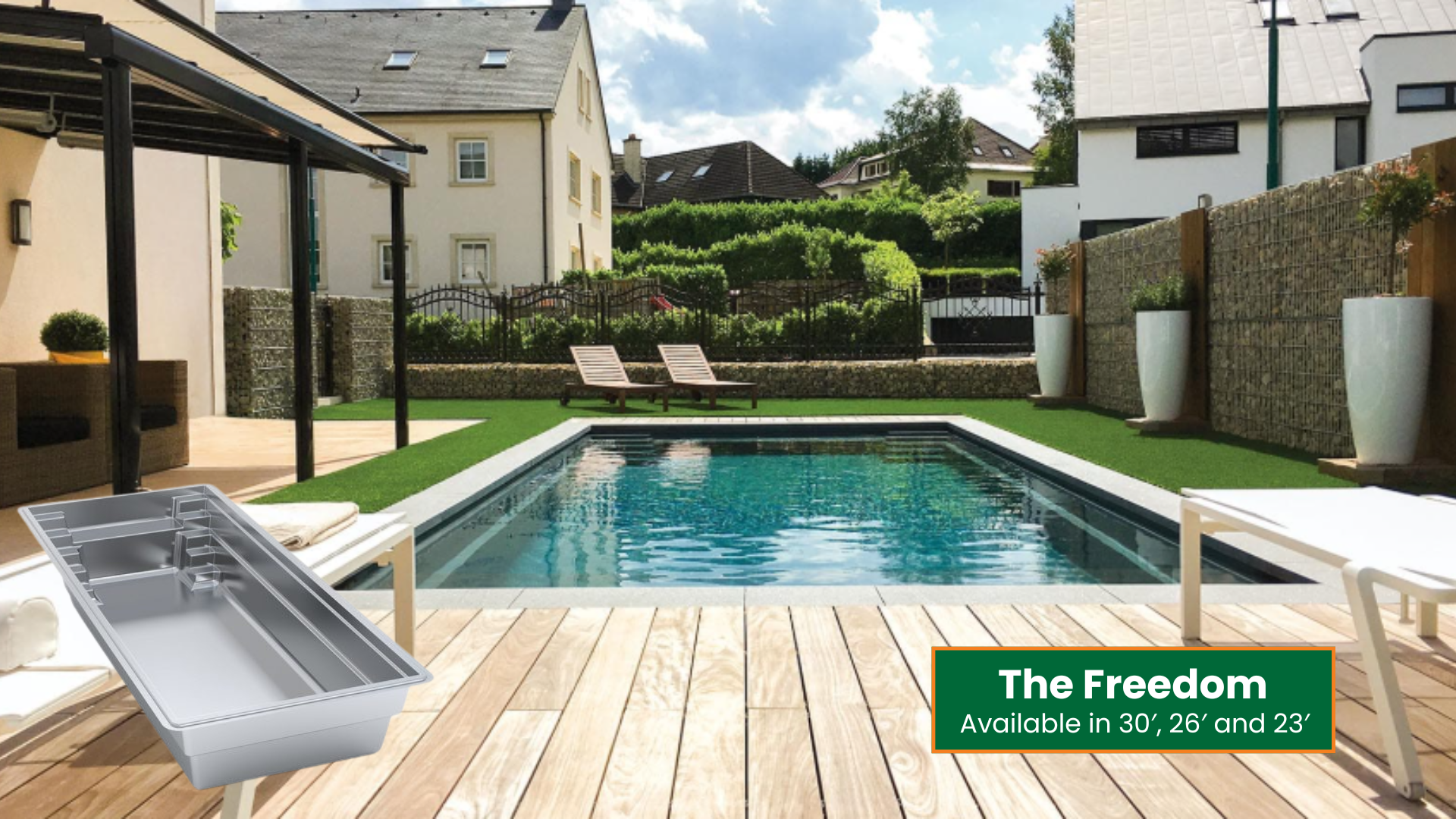 The Freedom Pool Range Layout