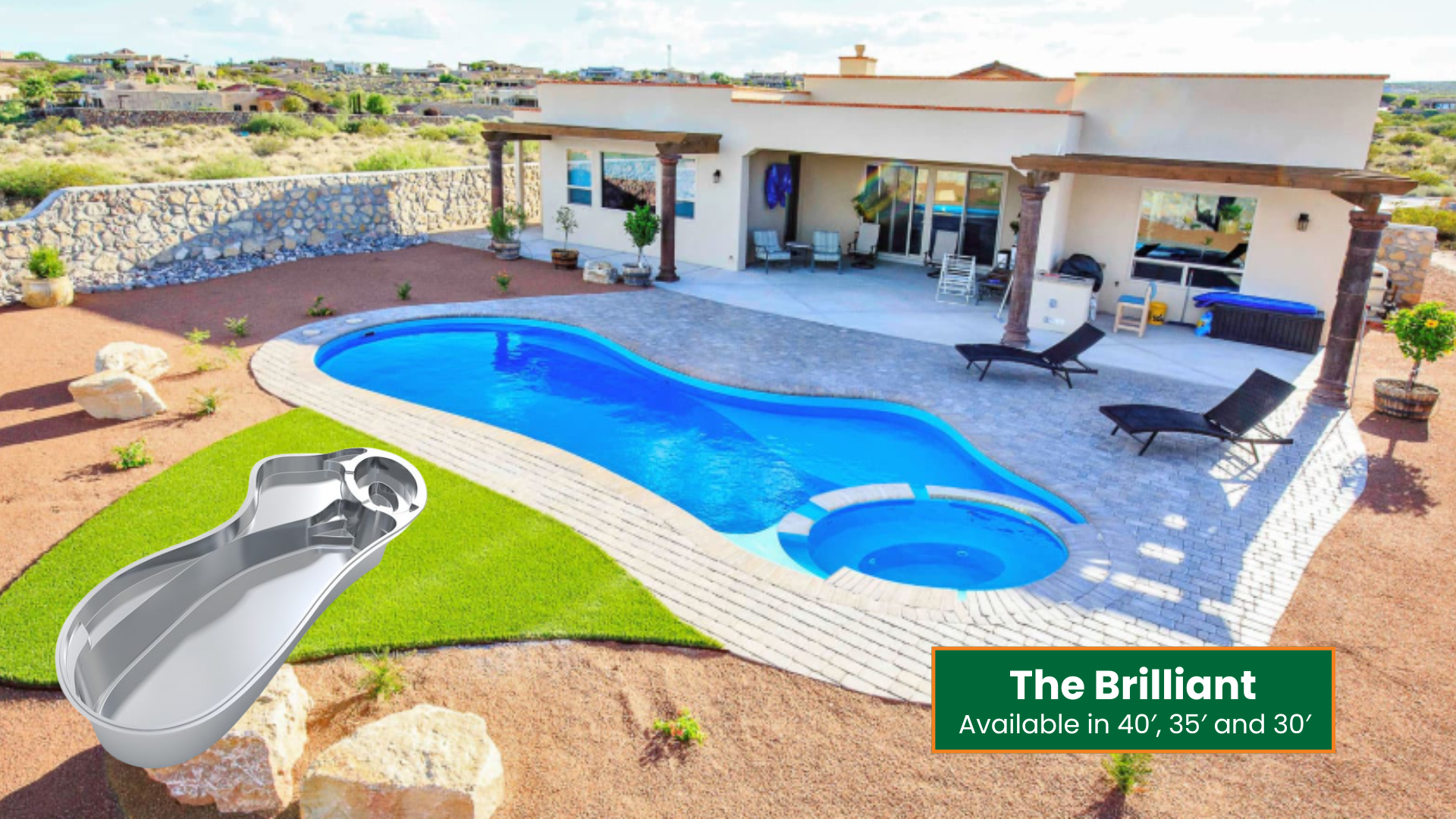 The Brilliant Pool Range Layout