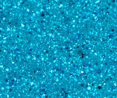 Close up shot of the Reef Blue Pool Color. 