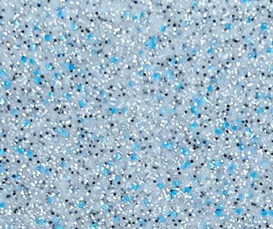 Close-up of the Ice Silver pool color. 