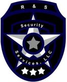 Shield-shaped logo, blue and black, with a star and text 