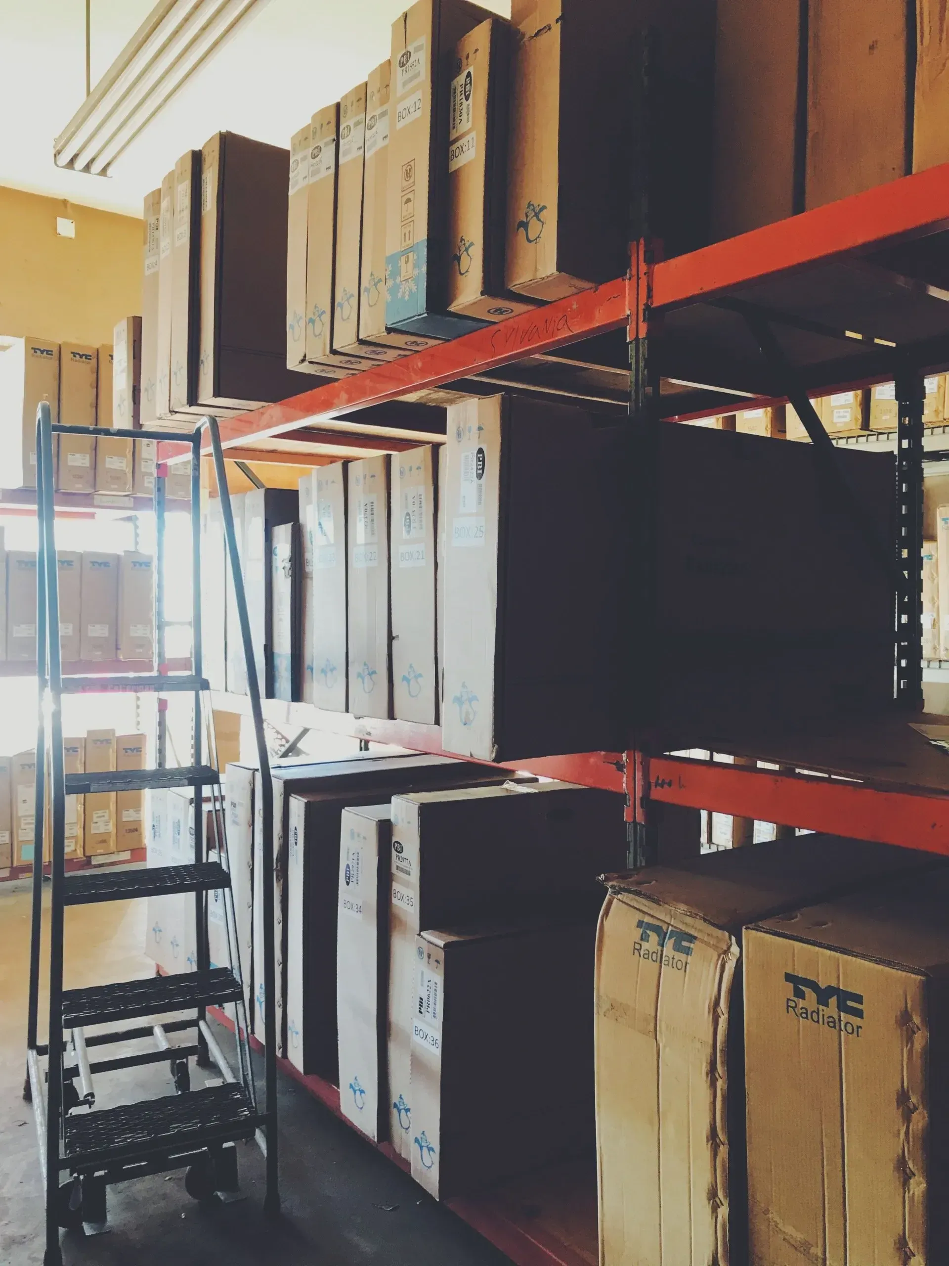 Car Parts at the Warehouse — Lubbock, TX — Crawford Radiator Shop