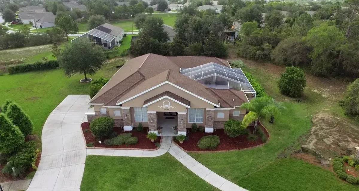 Custom Home Built by Palmwood Construction
