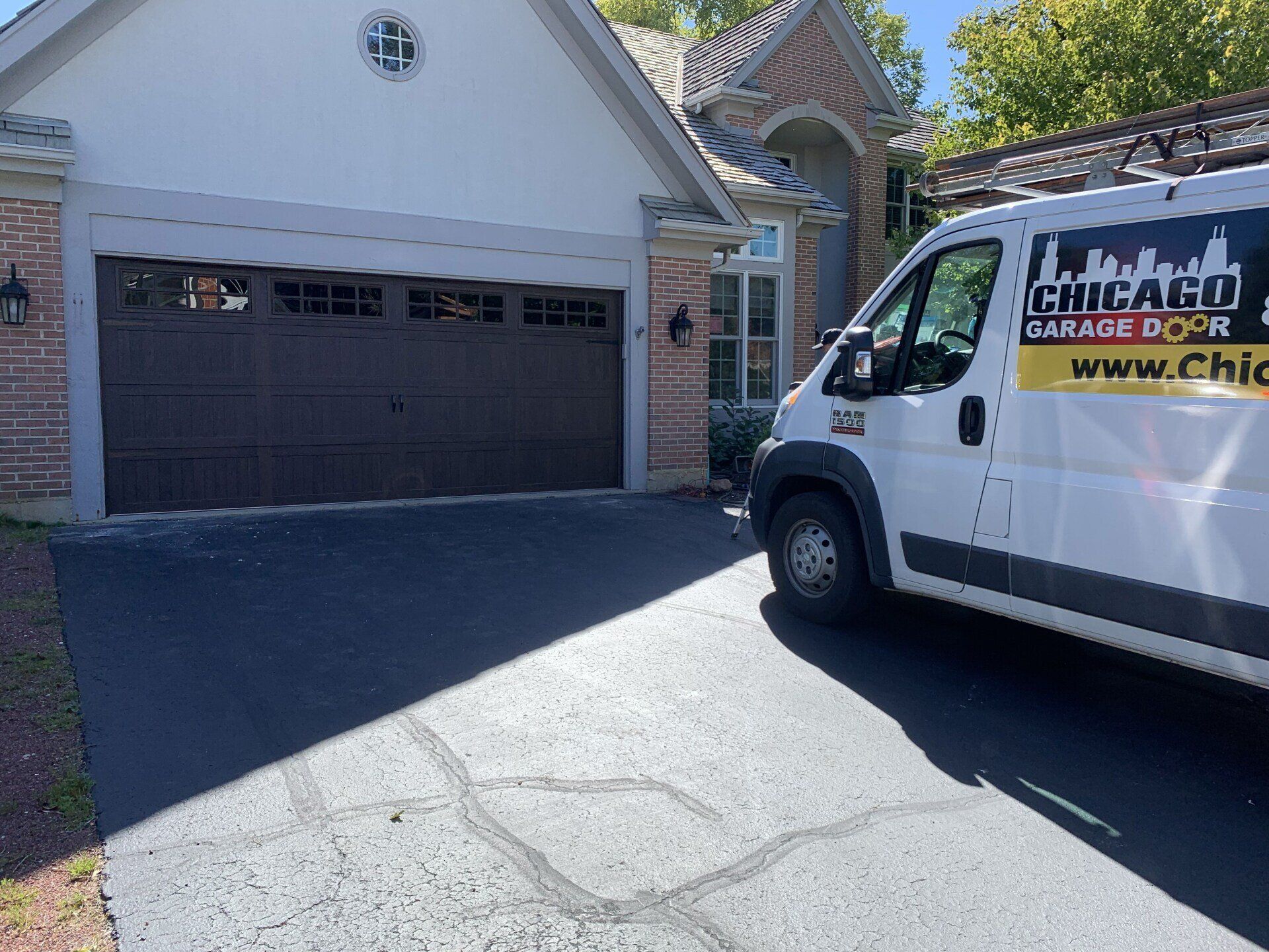 Technician Garage Door