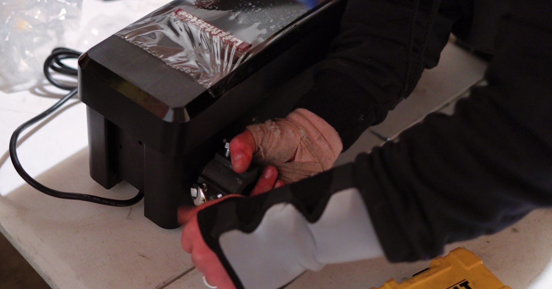 Remote Garage Door Lock