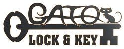 Gato Lock & Key Logo