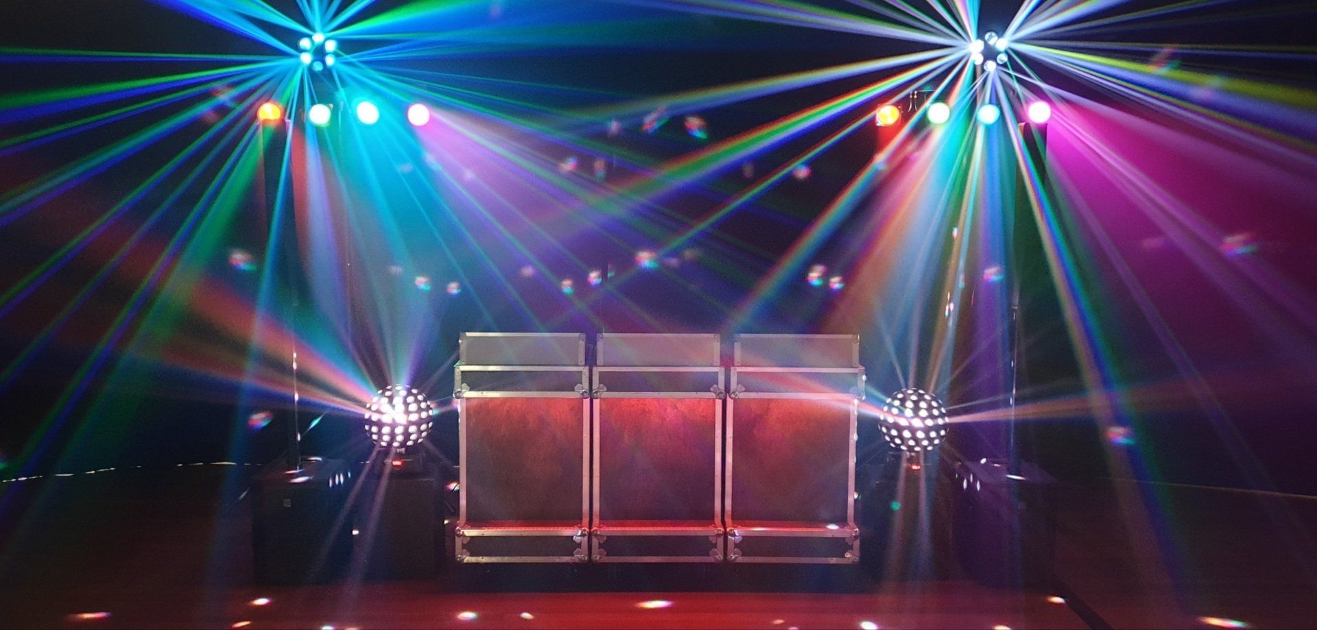 Discoshow met optioneel super profi meubel