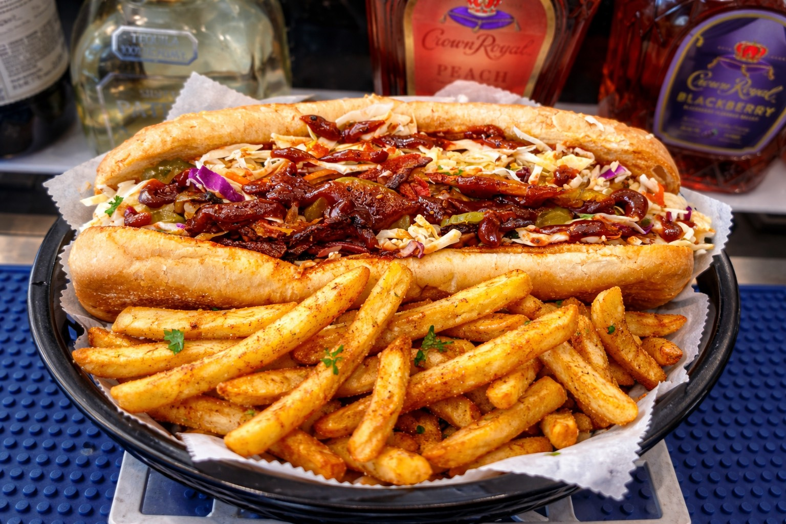 A close up of a corned beef sandwich on a cutting board
