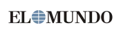 Un logotipo para el periódico El Mundo con un globo terráqueo en el medio.