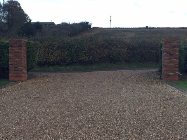 Driveway Stone paving