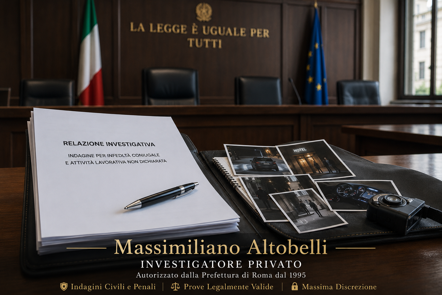 L'Investigatore Privato in Tribunale: cosa accade davvero quando una relazione investigativa diventa una prova