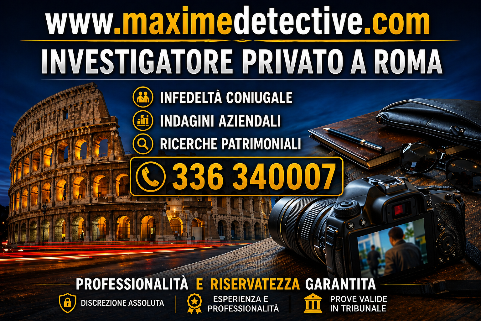Investigatore Privato Roma: prove di infedeltà e valore legale delle relazioni investigative (Cassazione 4038/2024)