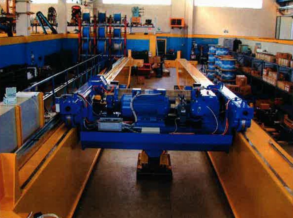 strumenti di sollevamento in un'industria