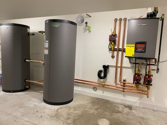 Custom boiler and hot water heating system in Garfield Bay, ID