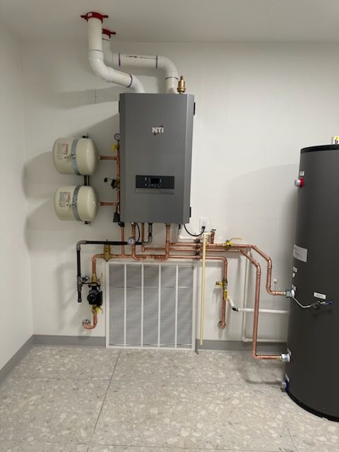 Boiler system installation in Coeur d'Alene, ID