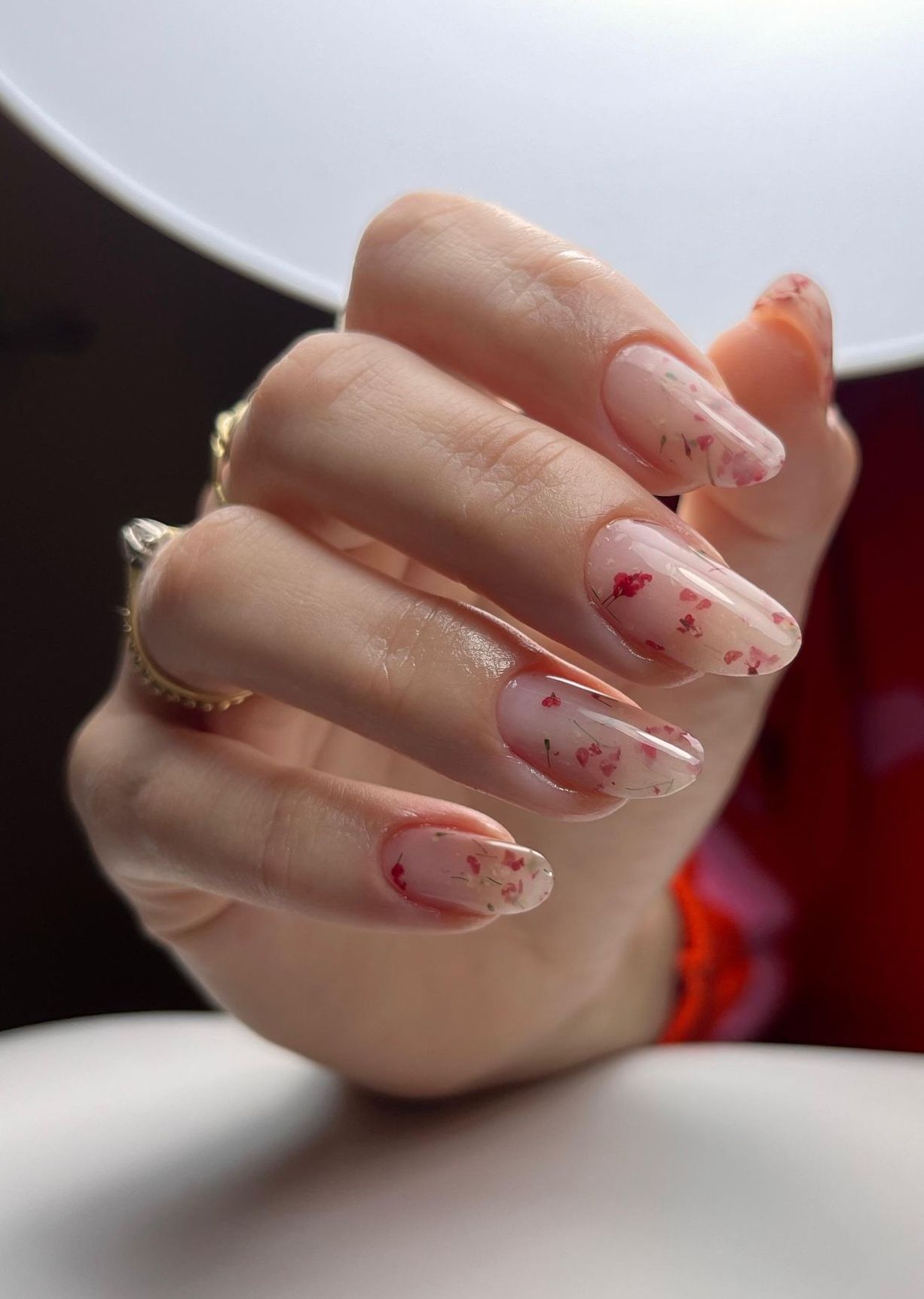 Gel nagels met bloemen design bij Buy yourself flowers in groningen