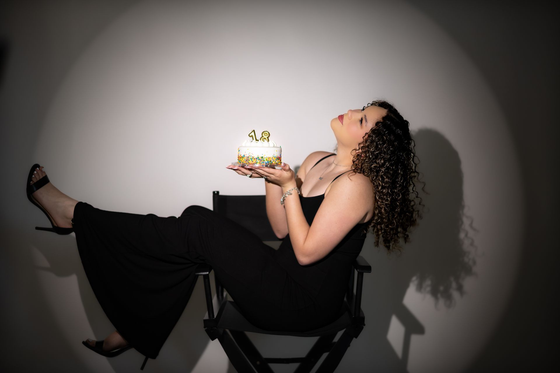 spotlight studio session in houston texas. eighteenth birthday photoshoot in houston texas studio session studio photographer in houston texas 