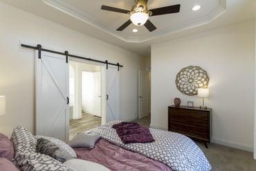 Creekside Minor Master Bedroom 3 — Visalia, CA — Kerman Mobile Homes Inc.