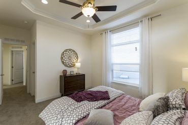 Creekside Minor Master Bedroom 2 — Visalia, CA — Kerman Mobile Homes Inc.
