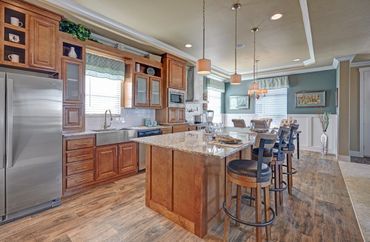 Kitchen Interior Design — Visalia, CA — Kerman Mobile Homes Inc.